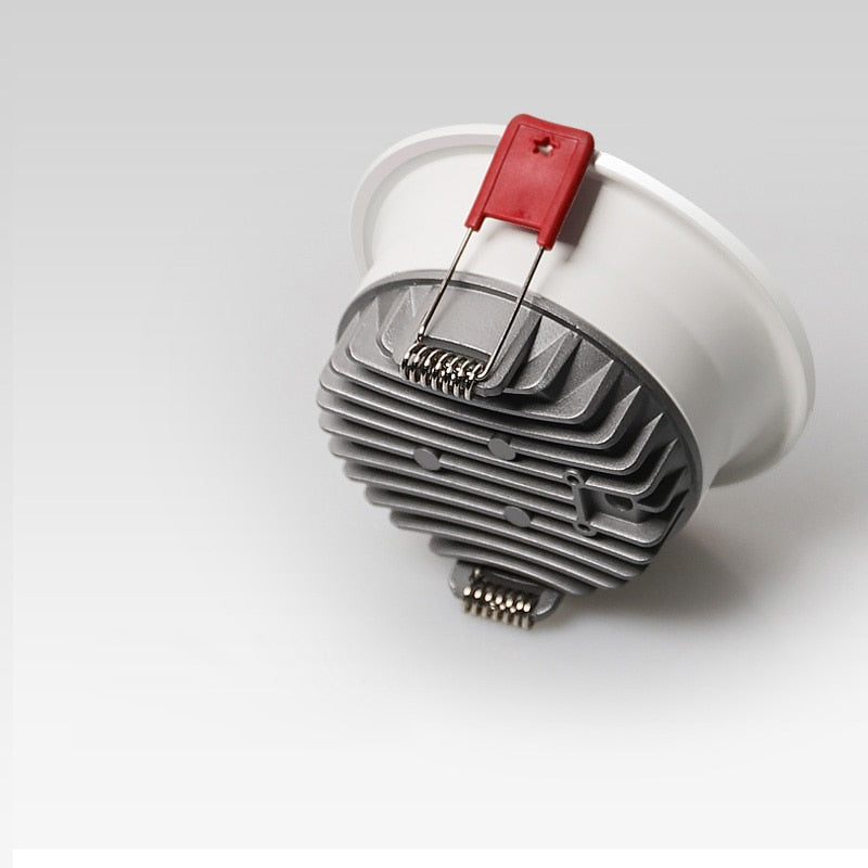 Anti Glare Dimmable Recessed Downlight lamp 7w 9w 12w 15w Led Spot Light 220V/110V Ceiling round panel light for home lighting