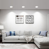 Dimmable Recessed Narrow Border Anti-glare COB LED Downlights AC85-265V 5W/7W/9W/12W/18W  LED Ceiling Lamps Hotel Villa Lighting