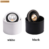 Dimmable surface mounted LED downlight spot light 5W/7W/9W/15WCOB wall lamp AC85V-265V ceiling light living room commercial home