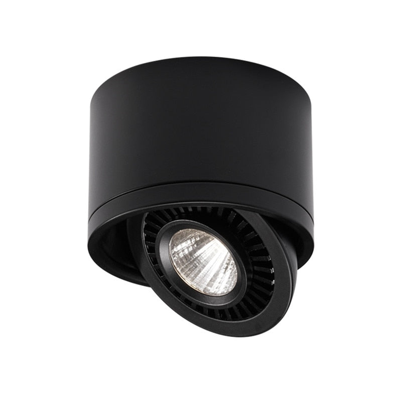 Dimmable surface mounted LED downlight spot light 5W/7W/9W/15WCOB wall lamp AC85V-265V ceiling light living room commercial home