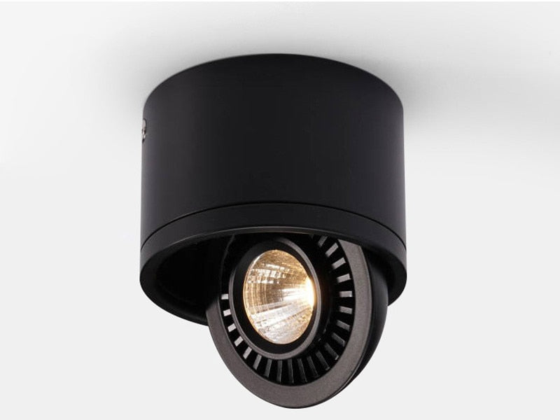 Dimmable surface mounted LED downlight spot light 5W/7W/9W/15WCOB wall lamp AC85V-265V ceiling light living room commercial home