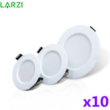 LED Downlight 3W 5W 7W 9W 12W 15W 10pcs/lot AC220V Warm Cold White Recessed LED Lamp Spot Light Led Bulb For Bedroom Kitchen