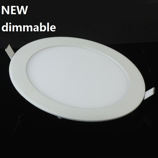 Dimmable LED Ceiling Downlight 6W 9W 12W 15W recessed led panel light with driver
