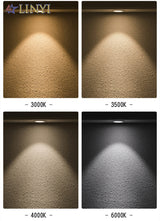 2021 Mini LED Downlight COB 6W 10W 12W Dimmable AC110V 220V Recessed Spotlight 24 White and Black Ceiling Lamp For Cabinet Light