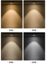 2021 Mini LED Downlight COB 6W 10W 12W Dimmable AC110V 220V Recessed Spotlight 24 White and Black Ceiling Lamp For Cabinet Light