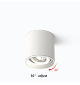 Dimmable Cylinder LED Downlights 6W 10W 12W 15W 22W COB  Ceiling Spot Lights AC85~265V Background Lamps Indoor Lighting