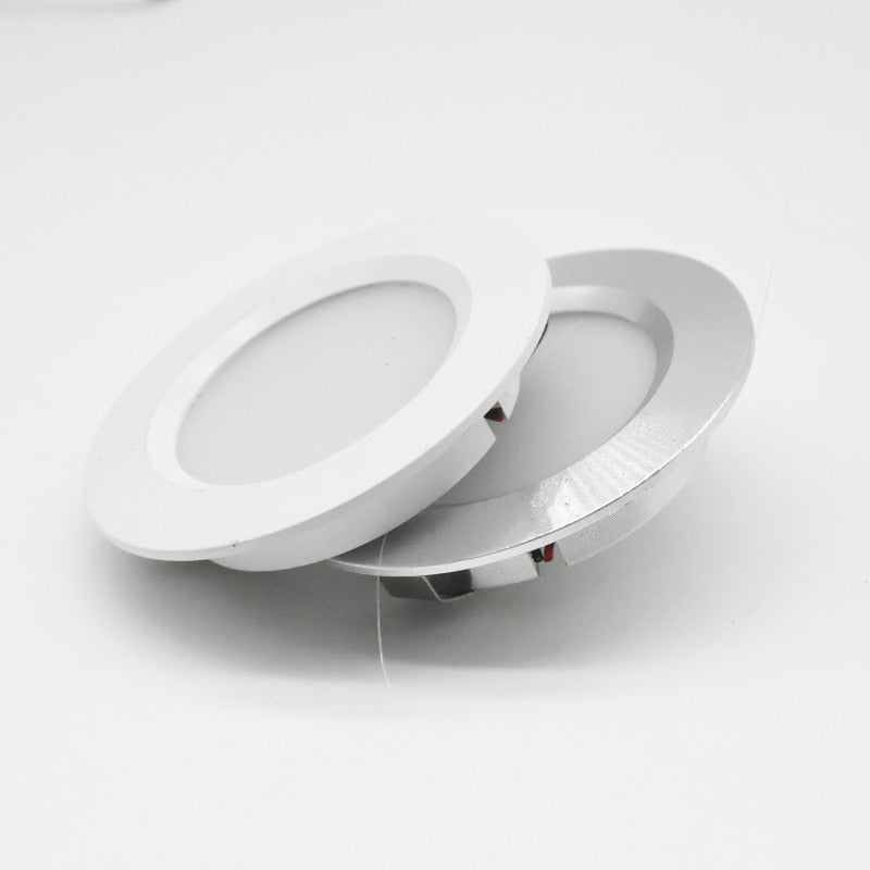 Recessed Downlight 3W 5W 7W 12V LED Ceiling Light Ultra Thin Under Cabinet Kitchen Bedroom Bulbs Lamp Spot Lighting