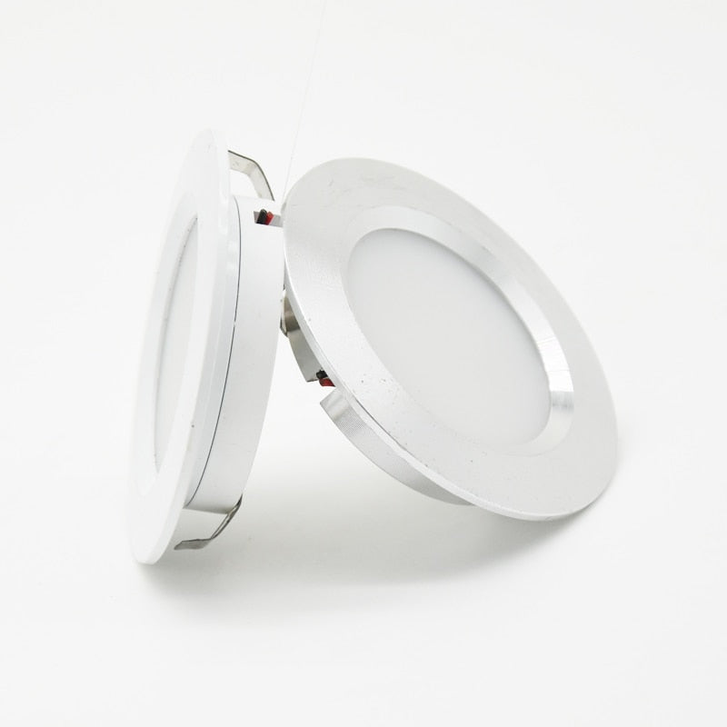 Recessed Downlight 3W 5W 7W 12V LED Ceiling Light Ultra Thin Under Cabinet Kitchen Bedroom Bulbs Lamp Spot Lighting