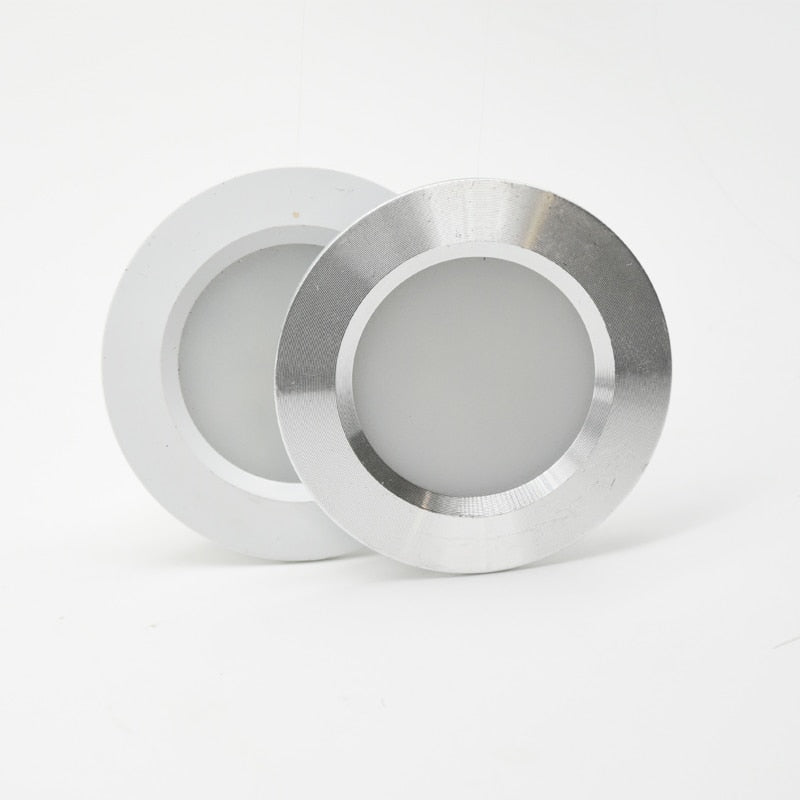Recessed Downlight 3W 5W 7W 12V LED Ceiling Light Ultra Thin Under Cabinet Kitchen Bedroom Bulbs Lamp Spot Lighting