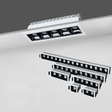 Dimmable Recessed Strip LED Ceiling Lights 2w 4w 6w 10W 20W 30W COB LED Downlights AC85~265V LED Strip Lamp Indoor Lighting