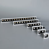 Dimmable Recessed Strip LED Ceiling Lights 2w 4w 6w 10W 20W 30W COB LED Downlights AC85~265V LED Strip Lamp Indoor Lighting