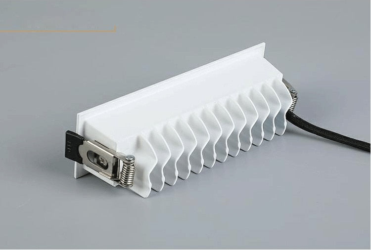 Dimmable Recessed Strip LED Ceiling Lights 2w 4w 6w 10W 20W 30W COB LED Downlights AC85~265V LED Strip Lamp Indoor Lighting