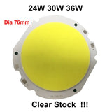 LED Downlight 24W 30W 36W D76MM Round COB LED Chip Modules Cold White Celing Light Downlight