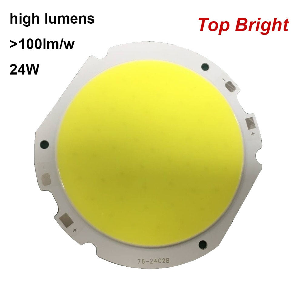 LED Downlight 24W 30W 36W D76MM Round COB LED Chip Modules Cold White Celing Light Downlight
