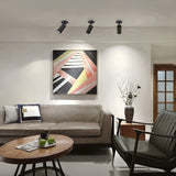 Dimmable Embedded COB Ceiling 7w 12w  AC85-265V Rotate 360 Degrees Bull's Eye Spotlight LED  Downlight Warm White Home Lighting