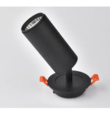 Dimmable Embedded COB Ceiling 7w 12w  AC85-265V Rotate 360 Degrees Bull's Eye Spotlight LED  Downlight Warm White Home Lighting