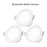  Smart Led Downlight Bluetooth Mesh Version Controlled By Voice Smart Remote Control Adjust Color Temperature Lamp