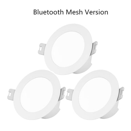  Smart Led Downlight Bluetooth Mesh Version Controlled By Voice Smart Remote Control Adjust Color Temperature Lamp
