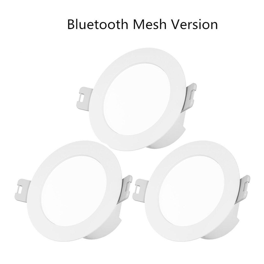  Smart Led Downlight Bluetooth Mesh Version Controlled By Voice Smart Remote Control Adjust Color Temperature Lamp