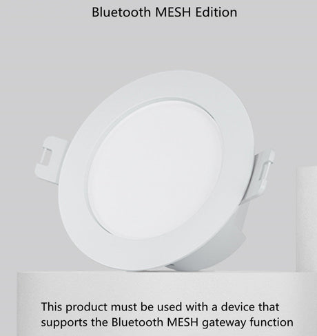  Smart Led Downlight Bluetooth Mesh Version Controlled By Voice Smart Remote Control Adjust Color Temperature Lamp