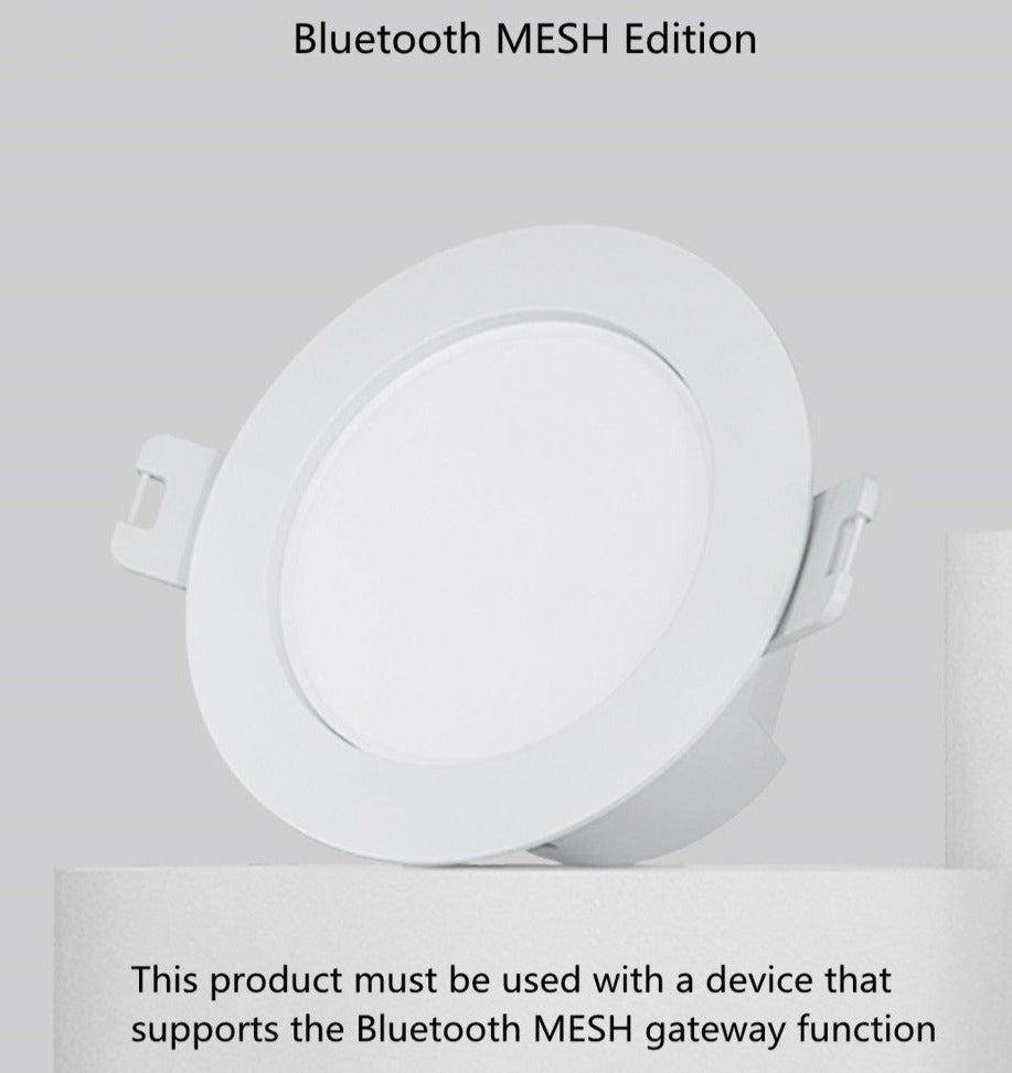  Smart Led Downlight Bluetooth Mesh Version Controlled By Voice Smart Remote Control Adjust Color Temperature Lamp