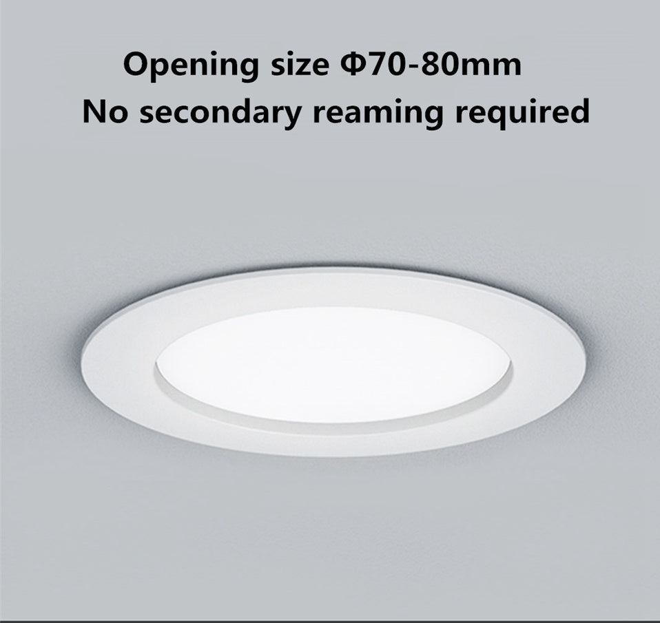  Smart Led Downlight Bluetooth Mesh Version Controlled By Voice Smart Remote Control Adjust Color Temperature Lamp