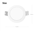  Smart Led Downlight Bluetooth Mesh Version Controlled By Voice Smart Remote Control Adjust Color Temperature Lamp