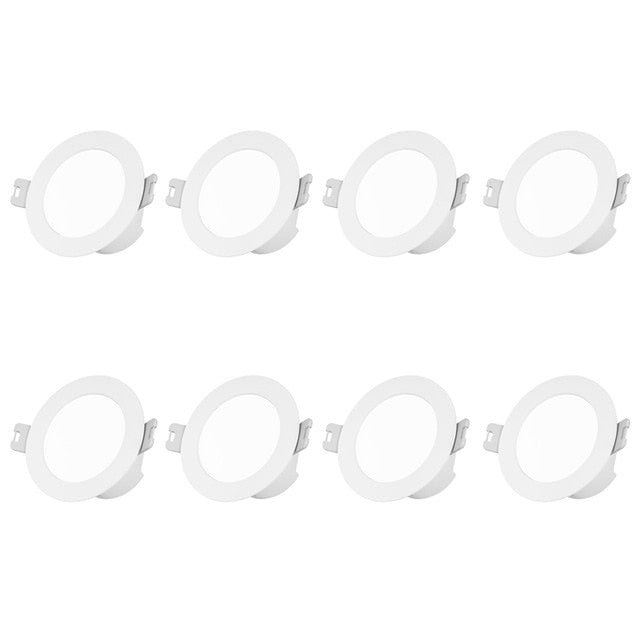  Smart Led Downlight Bluetooth Mesh Version Controlled By Voice Smart Remote Control Adjust Color Temperature Lamp