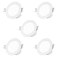  Smart Led Downlight Bluetooth Mesh Version Controlled By Voice Smart Remote Control Adjust Color Temperature Lamp