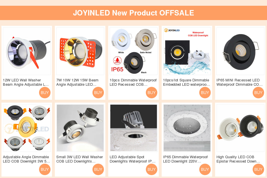 Downlight 50mm Diameter Round LED Downlighter Led Recessed Ceiling Small Led Downlight Silver