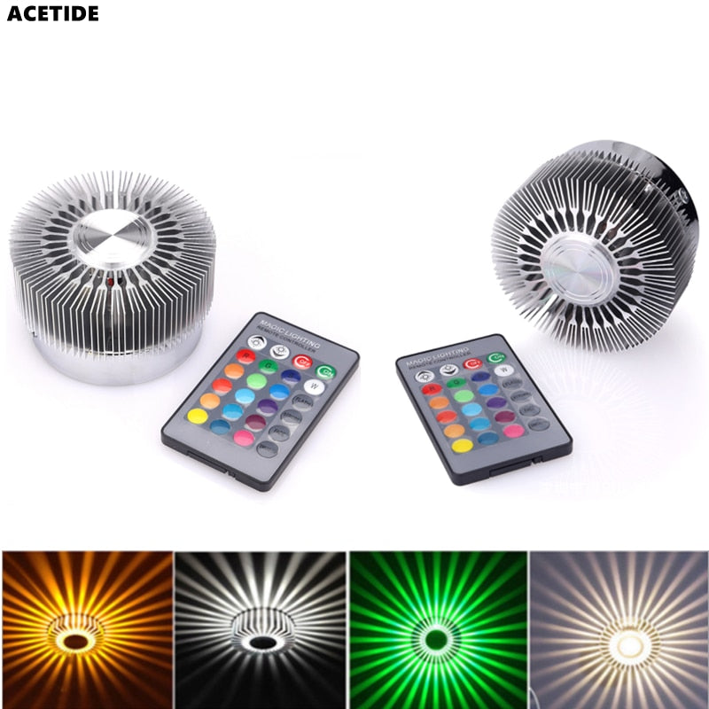 ACETIDE Led Downlight Recessed Spot Led Ceiling Lamp Surface Mounted Colorful Spot Light For Living Room Corridor Bar KTV Party