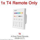 MiBoxer FUT066 12W RGB+CCT LED Downlight AC110V 220V 2.4G RF Wireless Remote WiFi Smartphone APP Alexa Google Voice Control