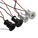 LED Mini Downlight Dimmable IP65 1W 12V Outdoor Indoor Spotlight Stair Kitchen Display Lamp Black Silver Shell Sauna Spot Bulb
