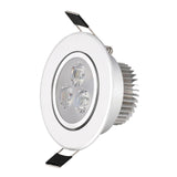 8 Colors 6W Dimmable LED Recessed Ceiling Down Light Ultra Bright Lamp 220V 110V with Driver Downlight Spotlight for Home Hotel