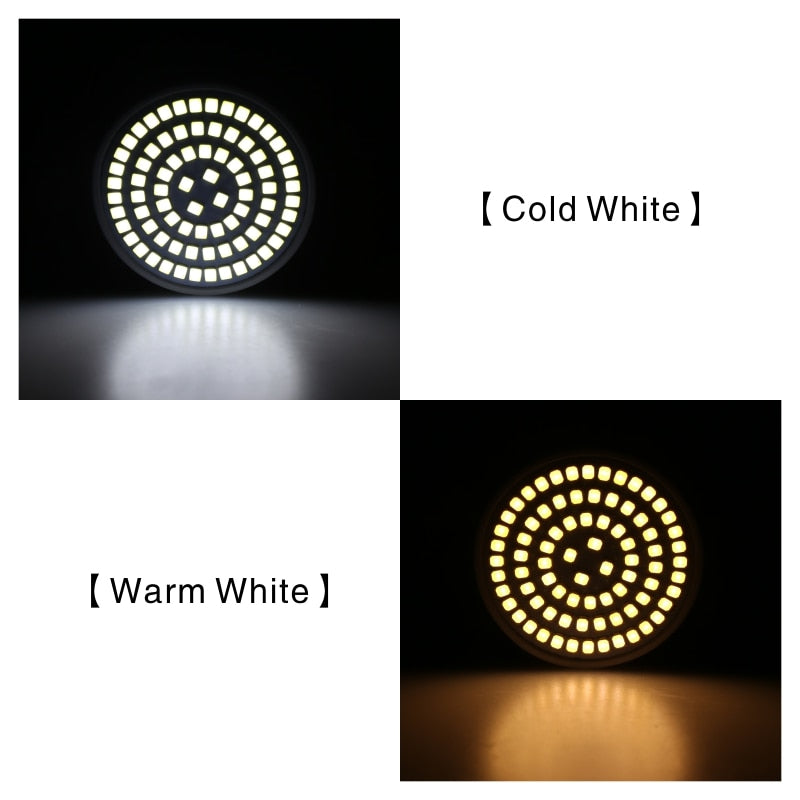 10pcs Lampasas's LED Spotlight Bulb E27 E14 MR16 GU10 B22 220V Bombillas LED Lamp 48 60 80 LED 2835 SMD Lampasas Spot Light 3w 4w 5w