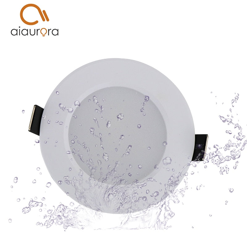 Waterproof Led Downlight 5W 7W 9W 12W 15W 18W 220V 110V LED Ceiling bathroom Lamps living room light Home Indoor Lighting Ceiling