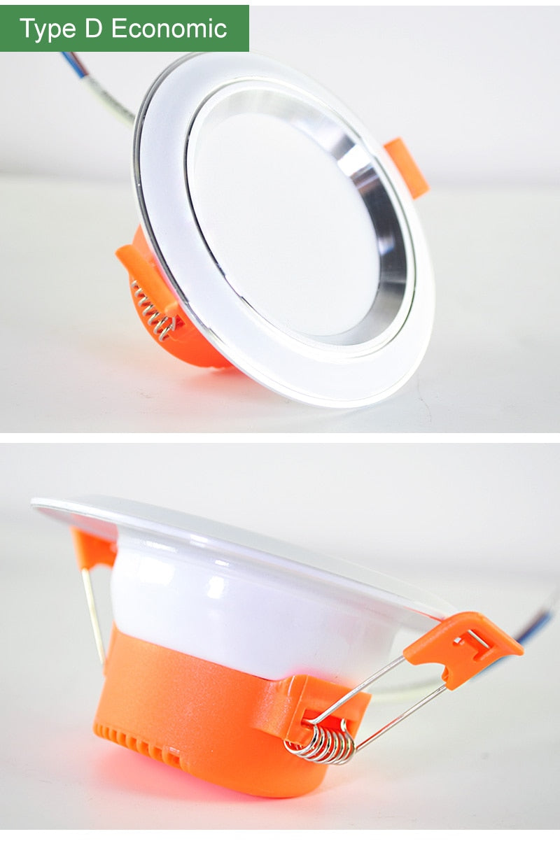 Kaguyahime Downlight 18W 15W 9W 5W 3W Recessed Round LED Lamp Indoor Lighting AC 220V 240V LED Downlight Warm White Cold White