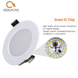 Waterproof Led Downlight 5W 7W 9W 12W 15W 18W 220V 110V LED Ceiling bathroom Lamps living room light Home Indoor Lighting Ceiling