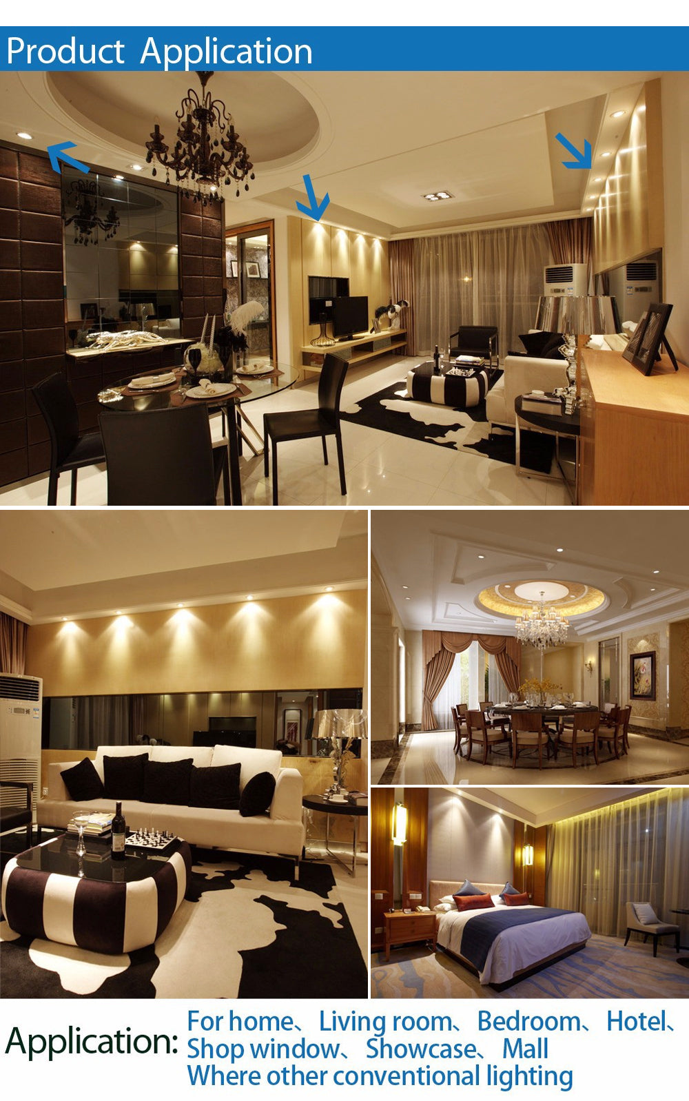 Waterproof Led Downlight 5W 7W 9W 12W 15W 18W 220V 110V LED Ceiling bathroom Lamps living room light Home Indoor Lighting Ceiling