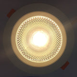 LED aluminum downlight 5w 7w 12w 18w 24w anti-fog anti-glare COB spotlight AC/DC12V 24V embedded ceiling light