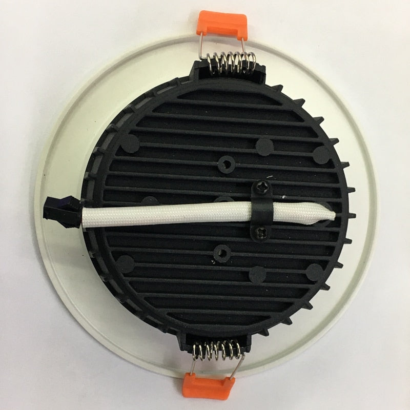 LED aluminum downlight 5w 7w 12w 18w 24w anti-fog anti-glare COB spotlight AC/DC12V 24V embedded ceiling light