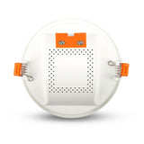 LED recessed downlight 6W 9W 12W 18W warm white cold white led kitchen living room indoor recessed ceiling light 10 assembly