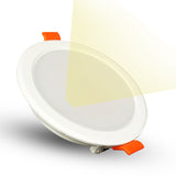 LED recessed downlight 6W 9W 12W 18W warm white cold white led kitchen living room indoor recessed ceiling light 10 assembly