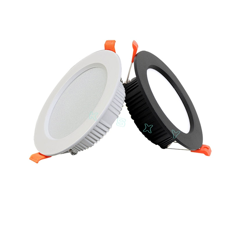 LED Downlight 3W 5W 7W 9W 12W Thick Aluminum Recessed LED Spot Lighting Bedroom Kitchen Indoor Led Down Light Lamp 220V