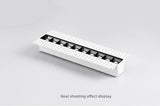 Saiyo LED Downlight Line Light Bar Creative Linear Rimless Magnetic Lamp Recessed Ceiling Lamps Strip Living Room Corridor Light