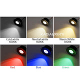 1/5pcs Aluminum Round LED Dimmable Ceiling Downlight 3W AC90-260V  Recessed COB Spot Light Led Bulb With Driver - LED Lights For Sale : Affordable LED Solutions : Wholesale Prices