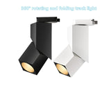 Dimmable Folding Rotation LED Downlights 10W 15W 20W COB LED Ceiling Spot Lights AC85~265V LED Background Lamps Indoor Lighting