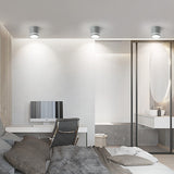 Led Downlight Surface Mounted 18W 12W AC220V Cold Warm Neutral Light SpotLamp Ceiling Fixtures For Living Room Kitchen Lighting