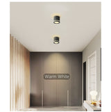 Led Downlight Surface Mounted 18W 12W AC220V Cold Warm Neutral Light SpotLamp Ceiling Fixtures For Living Room Kitchen Lighting