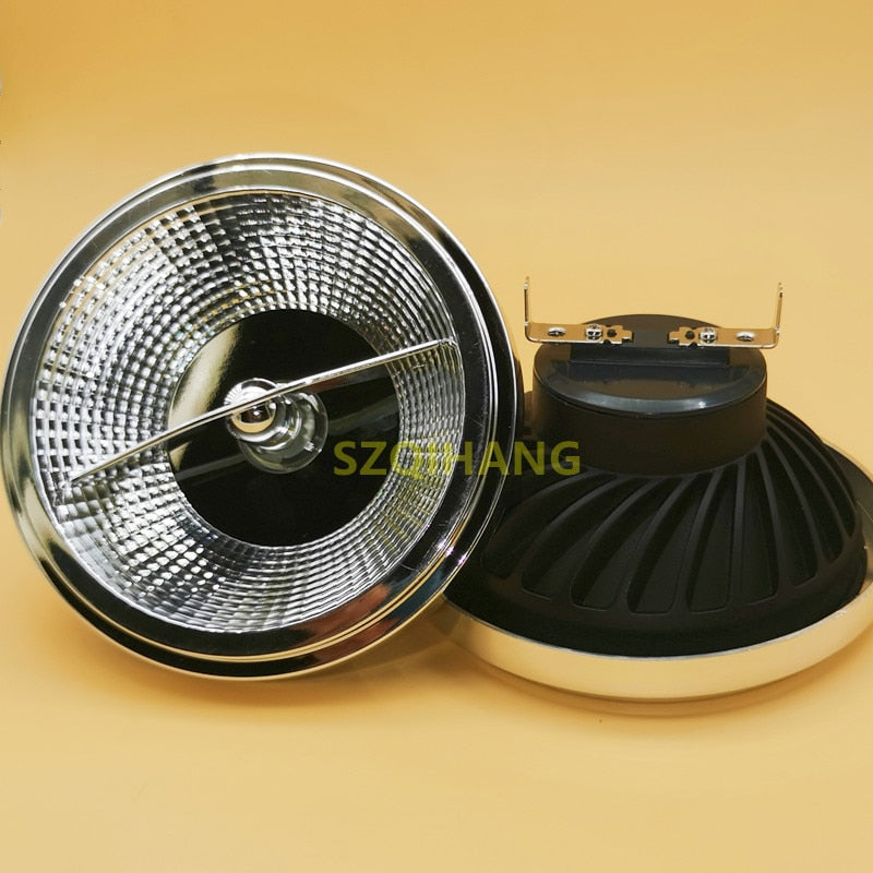 Hot Sale Dimmable AC85-265V 15W 20W G53 COB LED AR111 GU10 Downlight 20W Chip LED QR111 Light Aluminum Alloy Led Bulbs